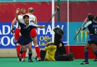 Mamta Kharab of India celebrates